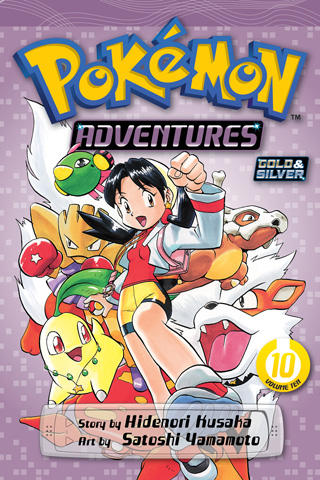 Pokemon Adventures Manga vol 10