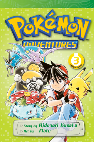 Pokemon Adventures Manga vol 3