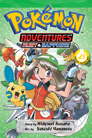 Pokemon Adventures Manga vol 21