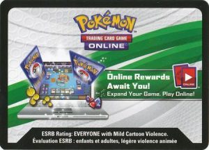 Pokemon Online White Code Card