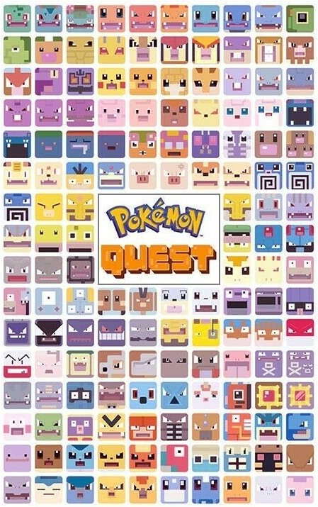 pokemon quest pokemons