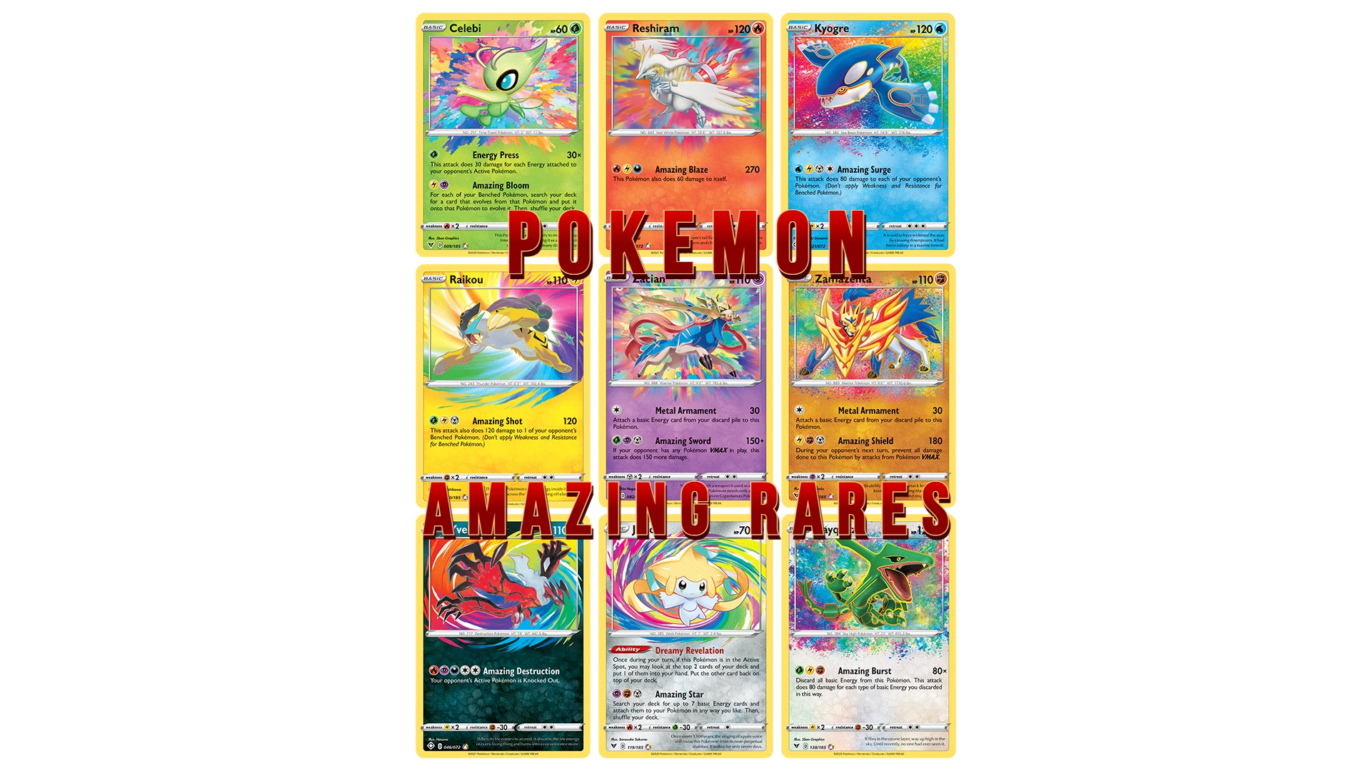 All Amazing Rare Pokemon Cards (Complete List) - Card Gamer