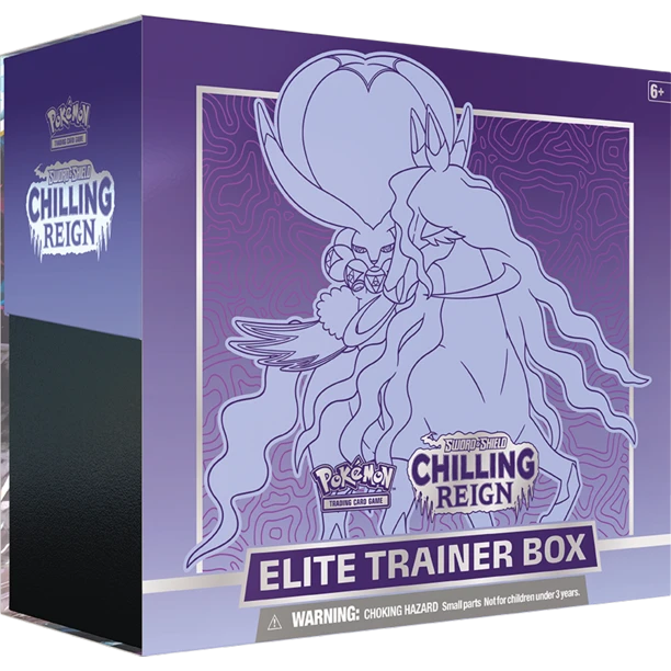 Chilling Reign Elite Trainer Box (Shadow Rider Calyrex Version)