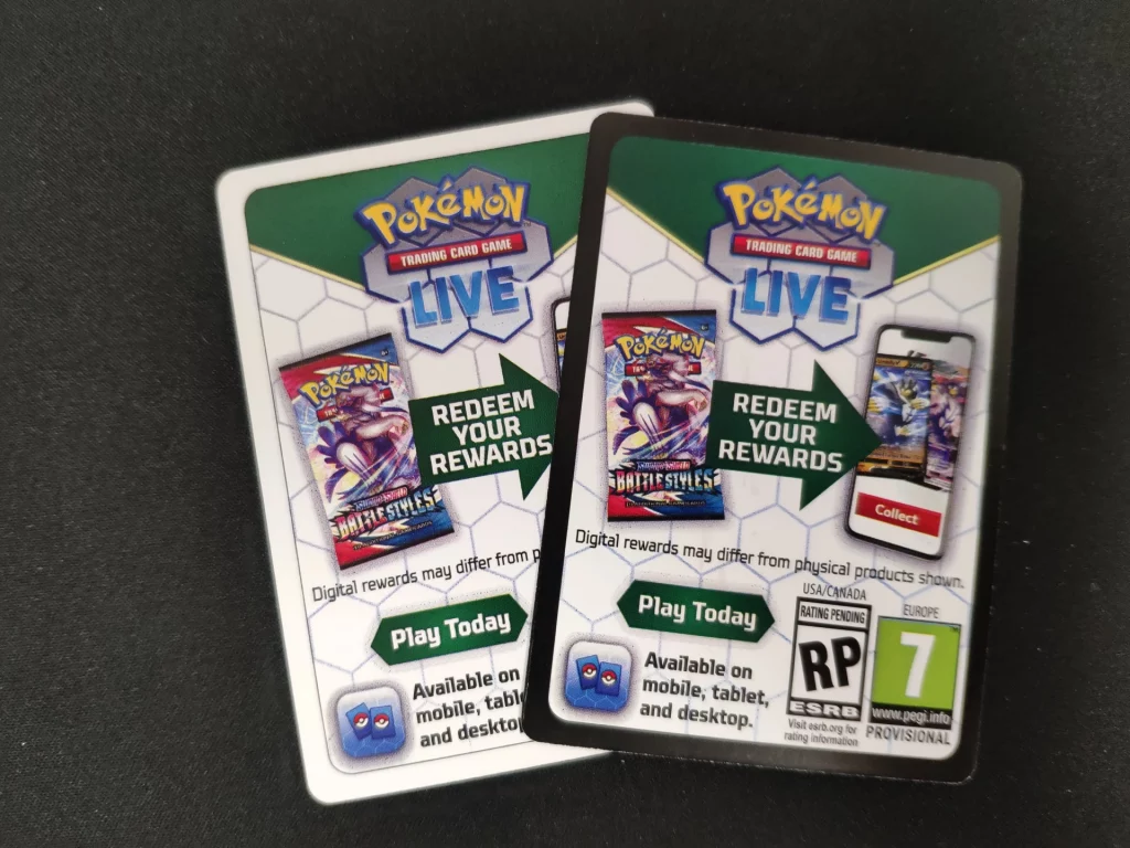 Pokemon New Code Cards