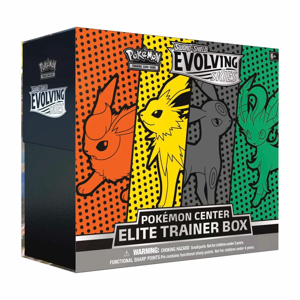 Pokemon Center Evolving Skies Elite Trainer Box (Jolteon, Flareon, Umbreon & Leafeon)