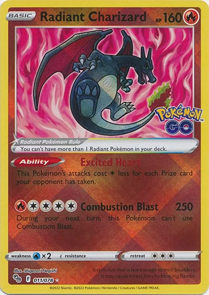 Pokemon Radiant Cards The Complete List