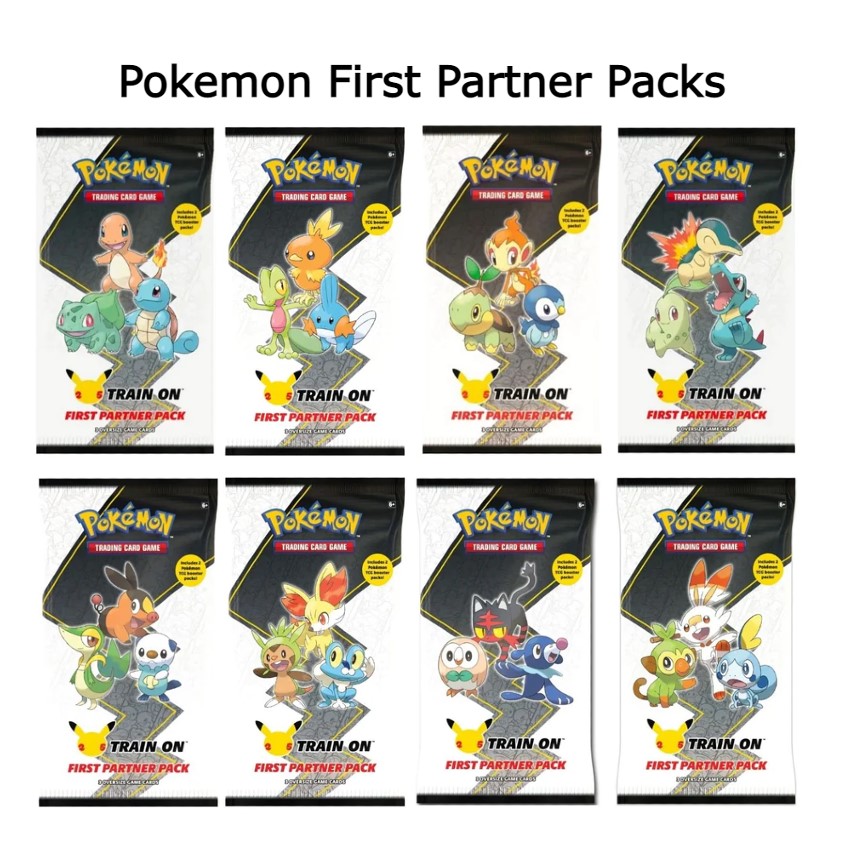 Pokemon First Partner Packs - Full Jumbo Set List