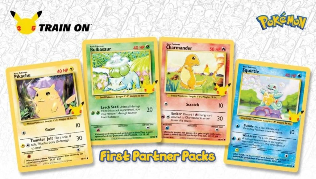 Pokemon First Partner Packs Set List