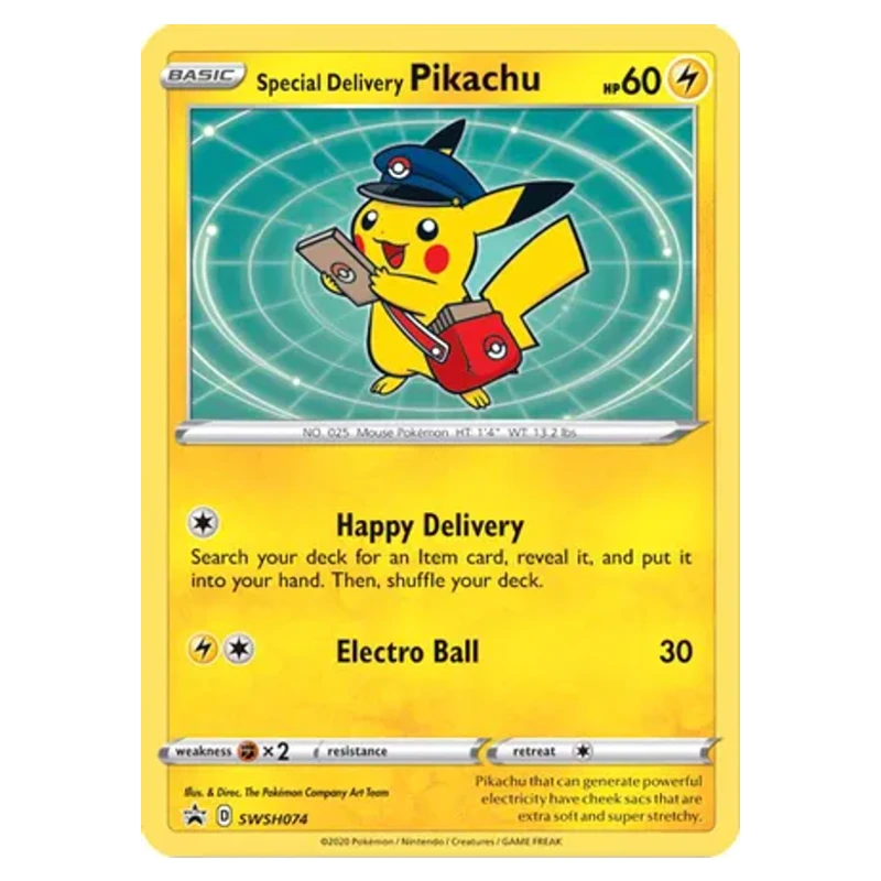 Special Delivery Pikachu