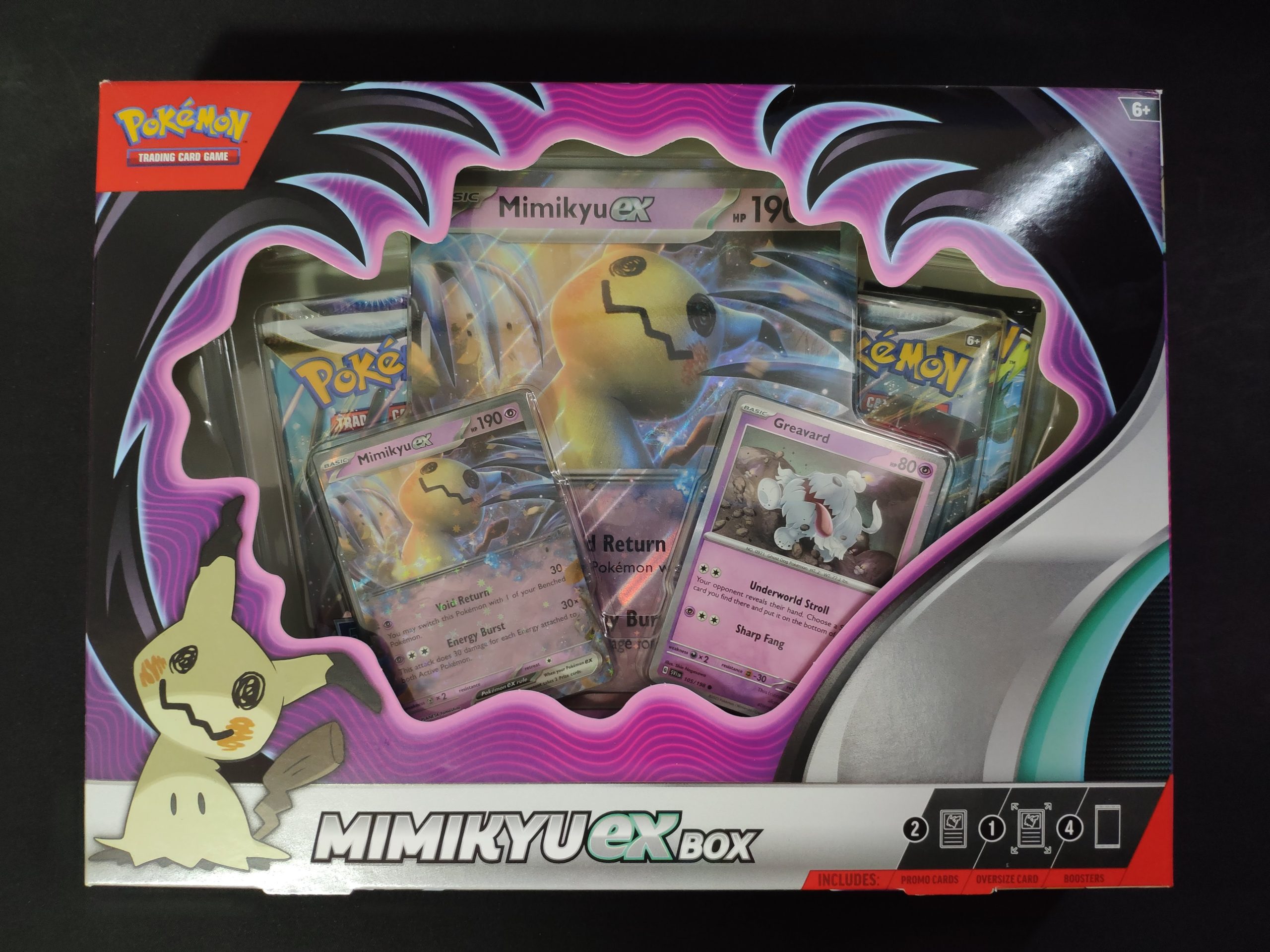 Pokemon TCG: Mimikyu Ex Box Review And Unboxing