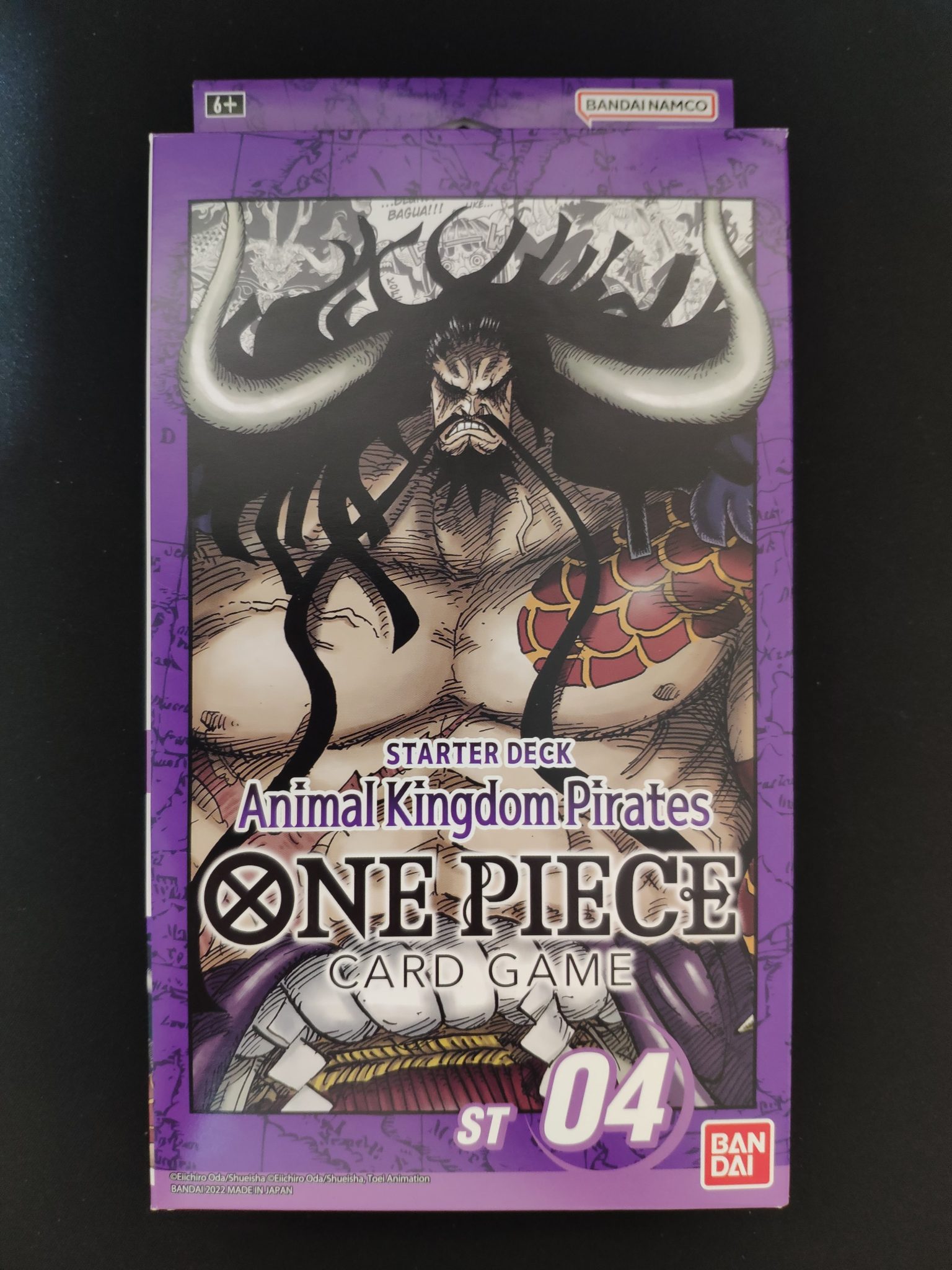 Carte One Piece ONE PIECE Card Game - Kaido Leader Card ST04-001 (L Rarity)  From Animal Kingdom Pirates Start Deck One Piece Card Kaido