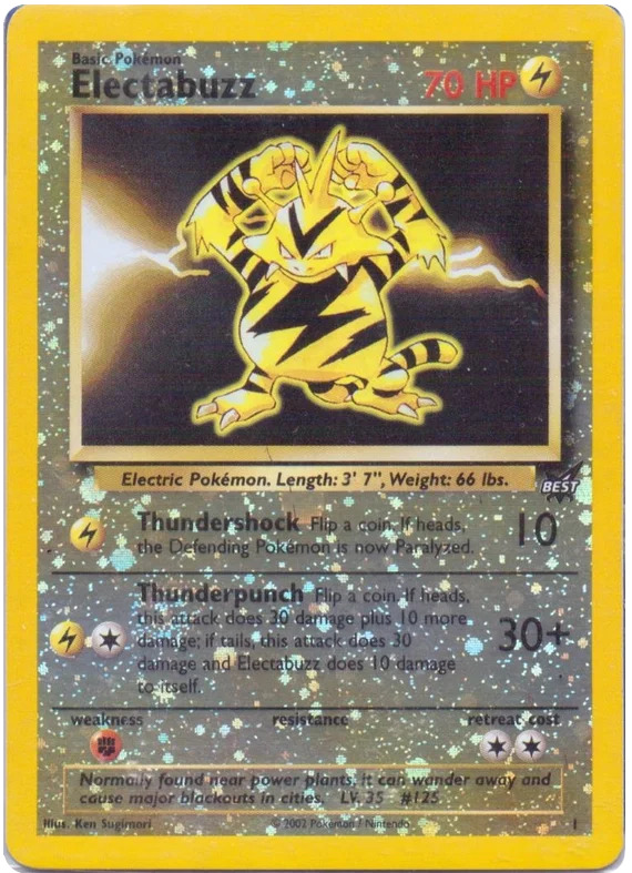 best of game Electabuzz