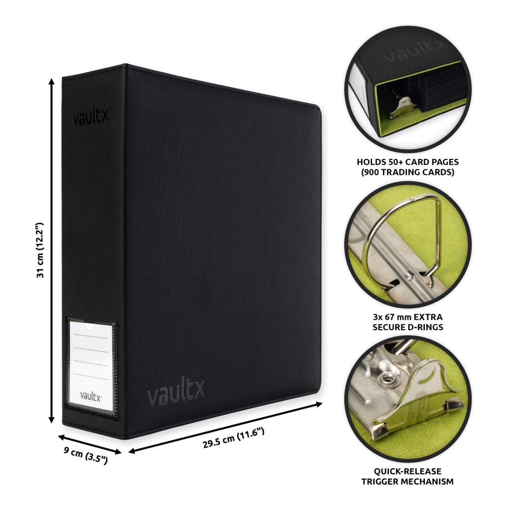 Vault X Large Ring Binder Sizes