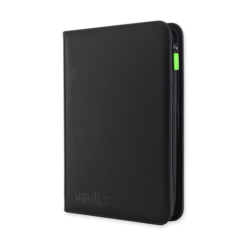 black vaultx zip binder