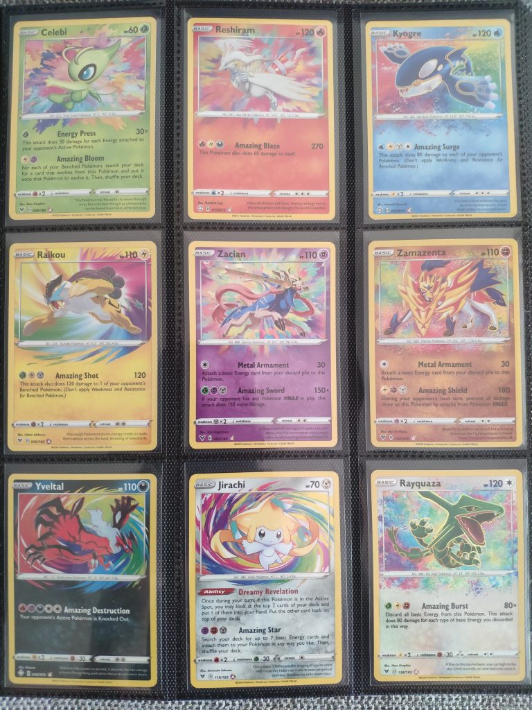 All Amazing Rare Cards Together