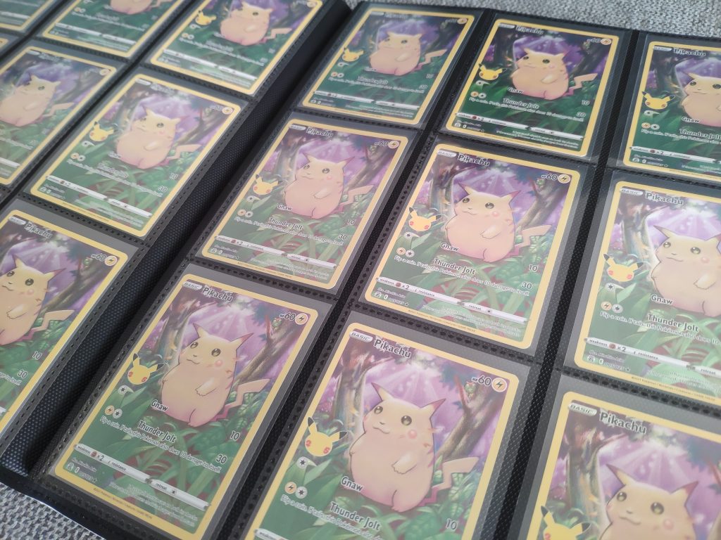 Preparing a Card Trade Binder