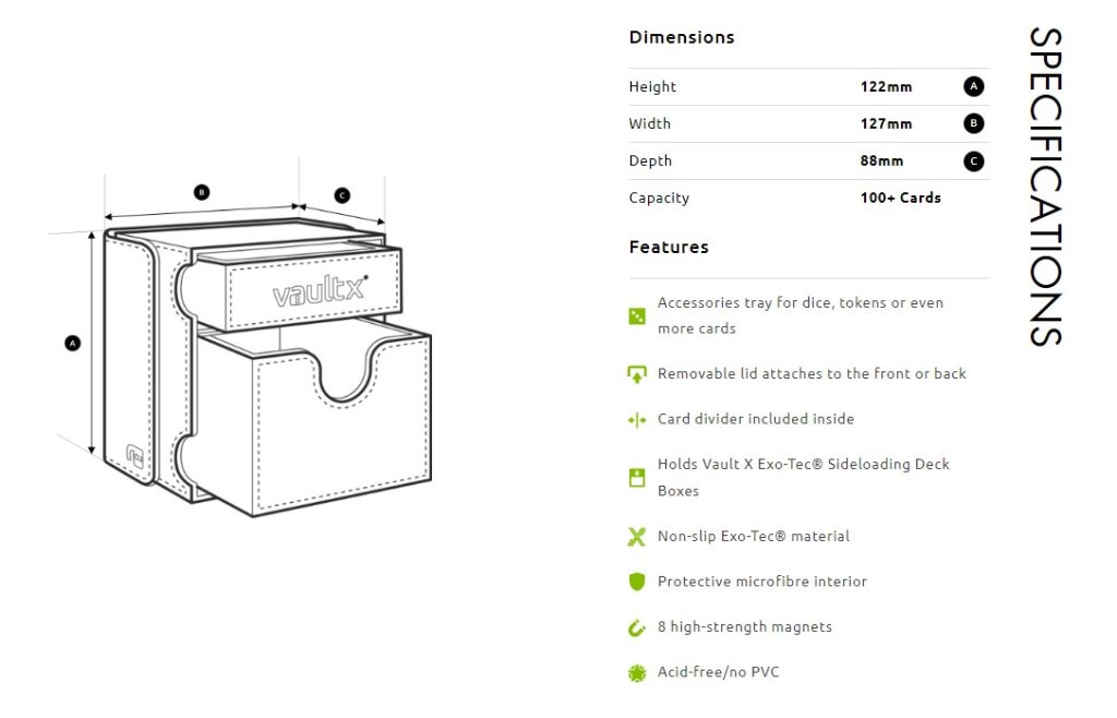 exo tec game box 100 specs