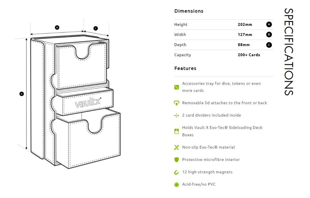 exo tec game box 200 specs