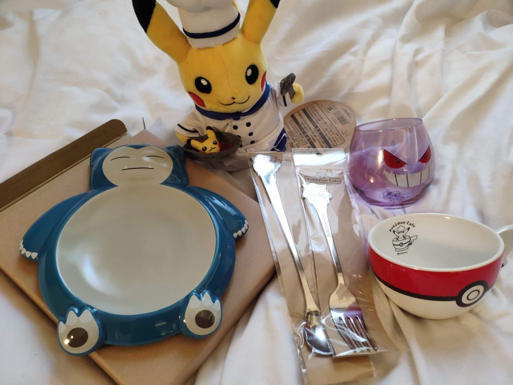 pokemon cafe items