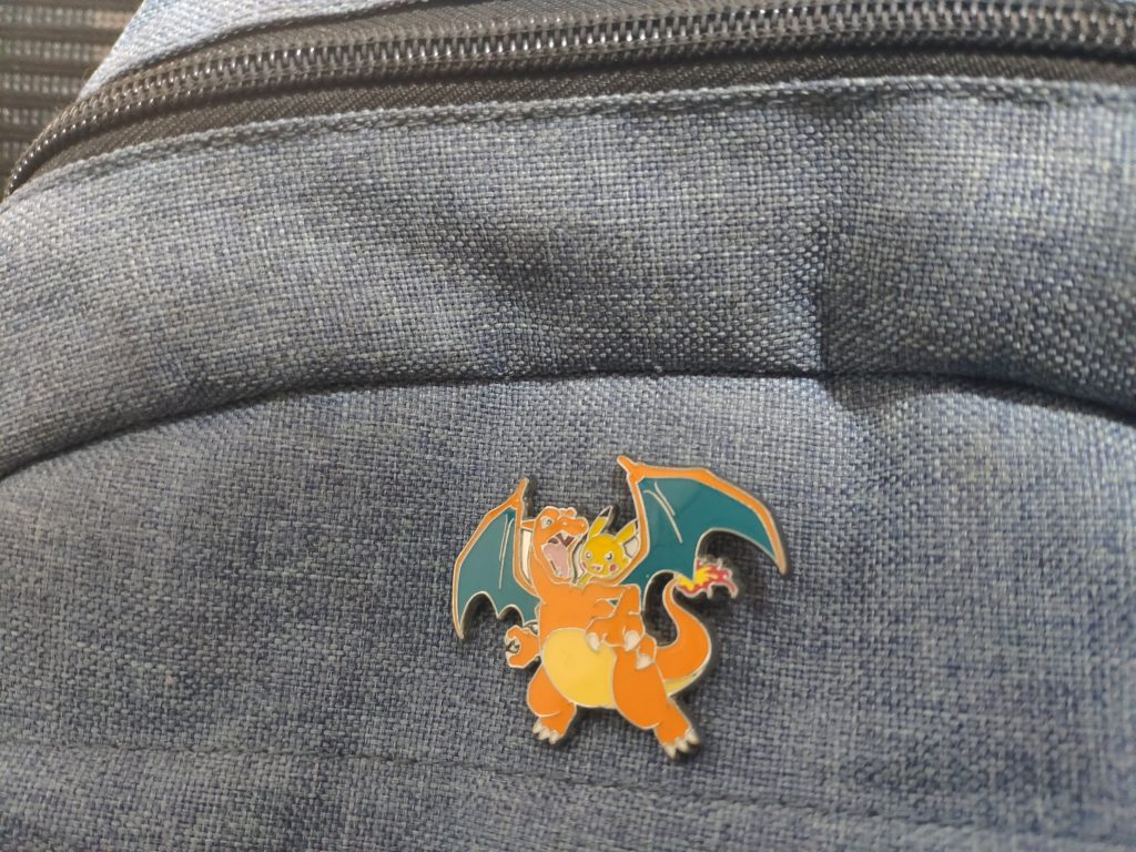 Backpack With Pin