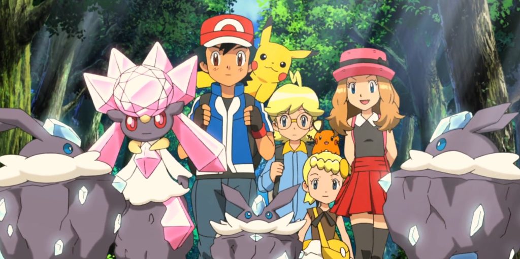 Diancie with ash group