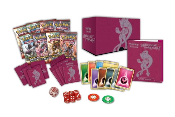 Pokemon BREAKthrough Elite Trainer Box (Mewtwo Y Version) contents