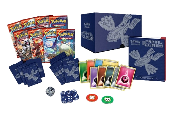 Pokemon Primal Clash Kyogre Elite Trainer Box Contents