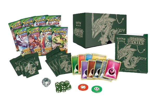 Pokemon Roaring Skies Elite Trainer Box Contents