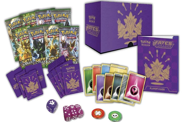 Pokemon XY Fates Collide Elite Trainer Box Contents